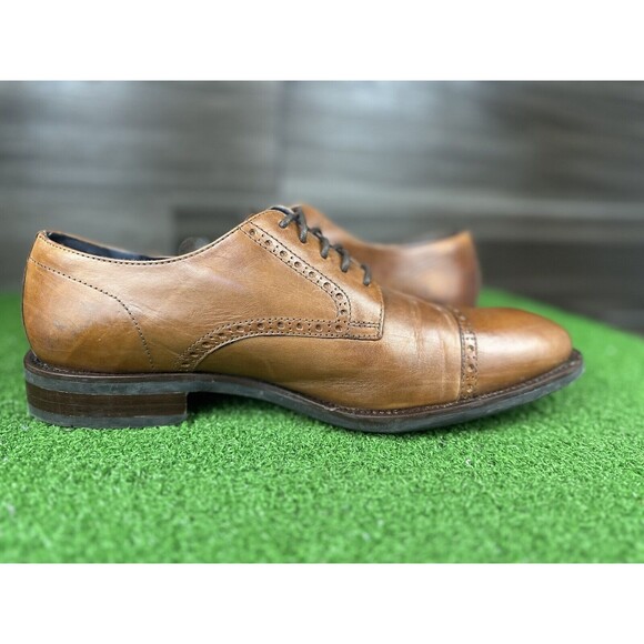 Cole Haan Oxford Brown Shoe Men's Size 12 M Grand - Picture 3 of 9